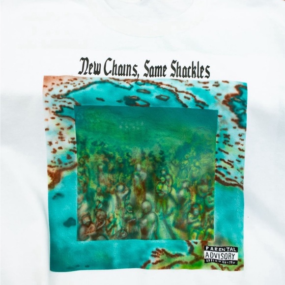 White New Chains, Same Shackles Sweatshirt - Picture 3 of 3